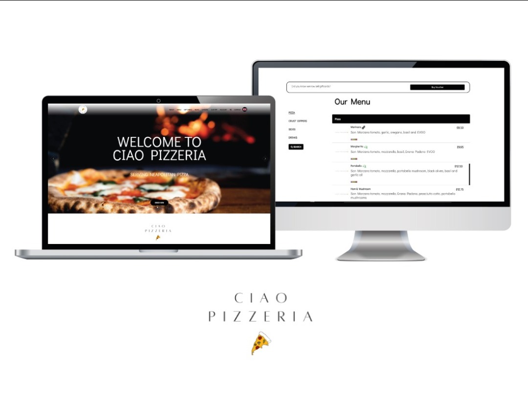 Welcome to the New Ciao Pizzeria Website!